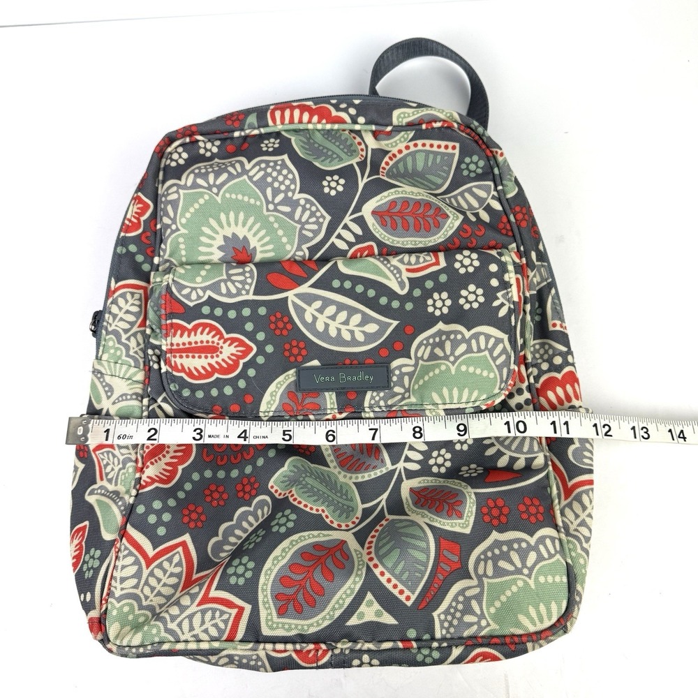 Vera Bradley Nomadic Floral Lighten Up Backpack Canvas Boho Colorful Spring - Picture 7 of 9